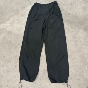 Women's Black Drawstring Dance Pants Xs